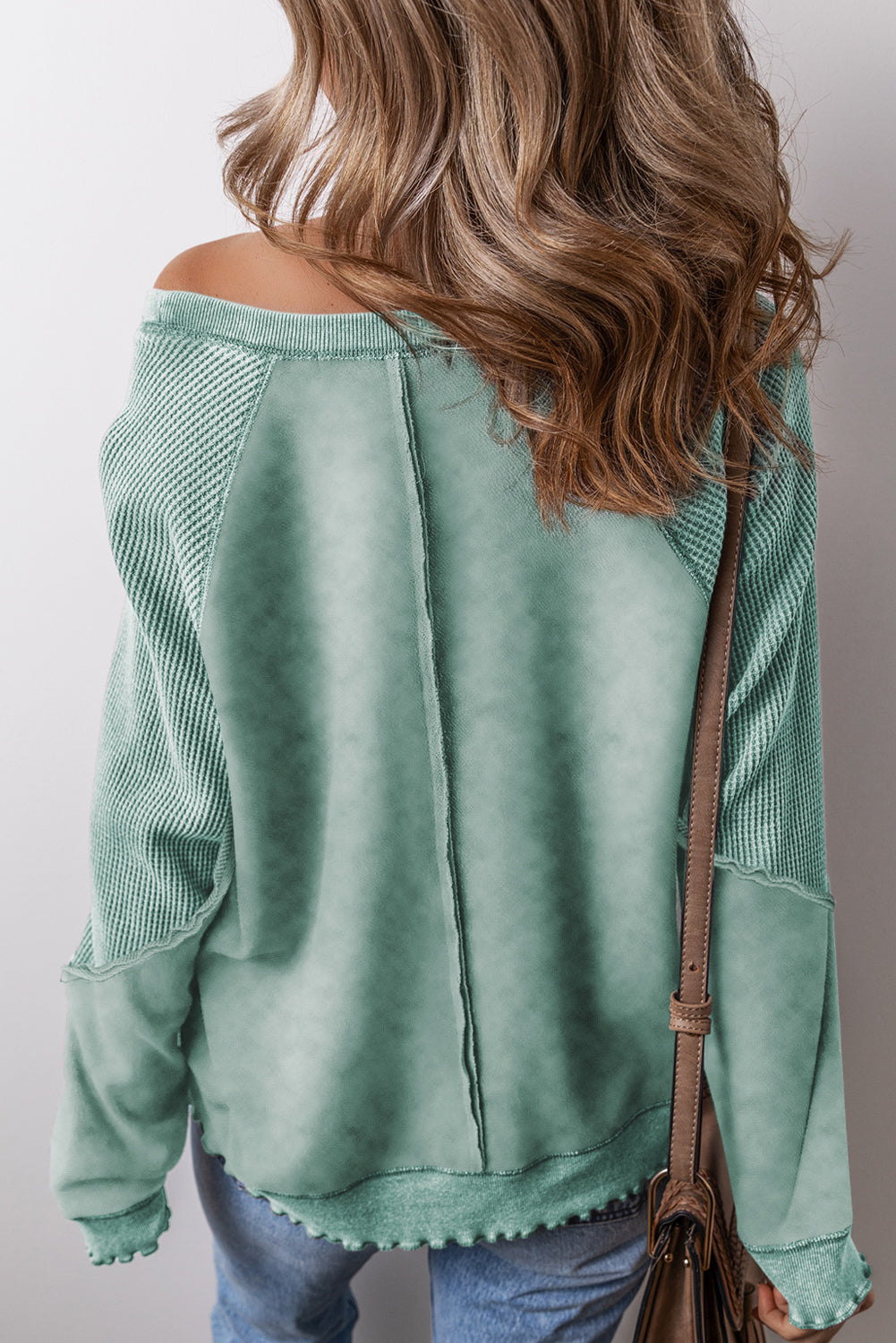 Secret Keeper Mineral Blue Sweatshirt Top