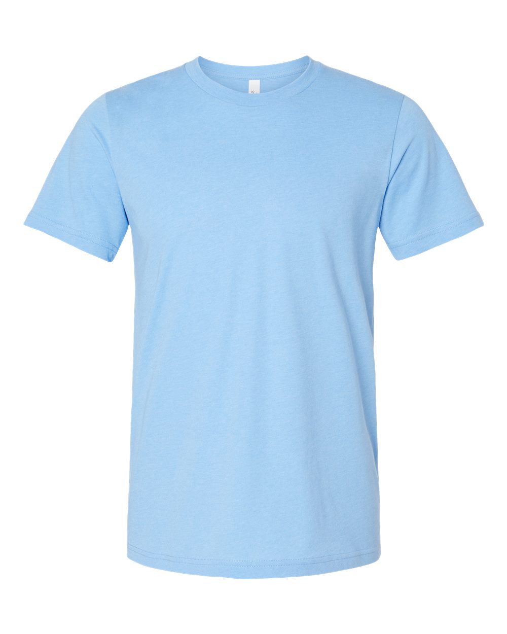 3001CVC HEATHER CAROLINA BLUE UNISEX TEE