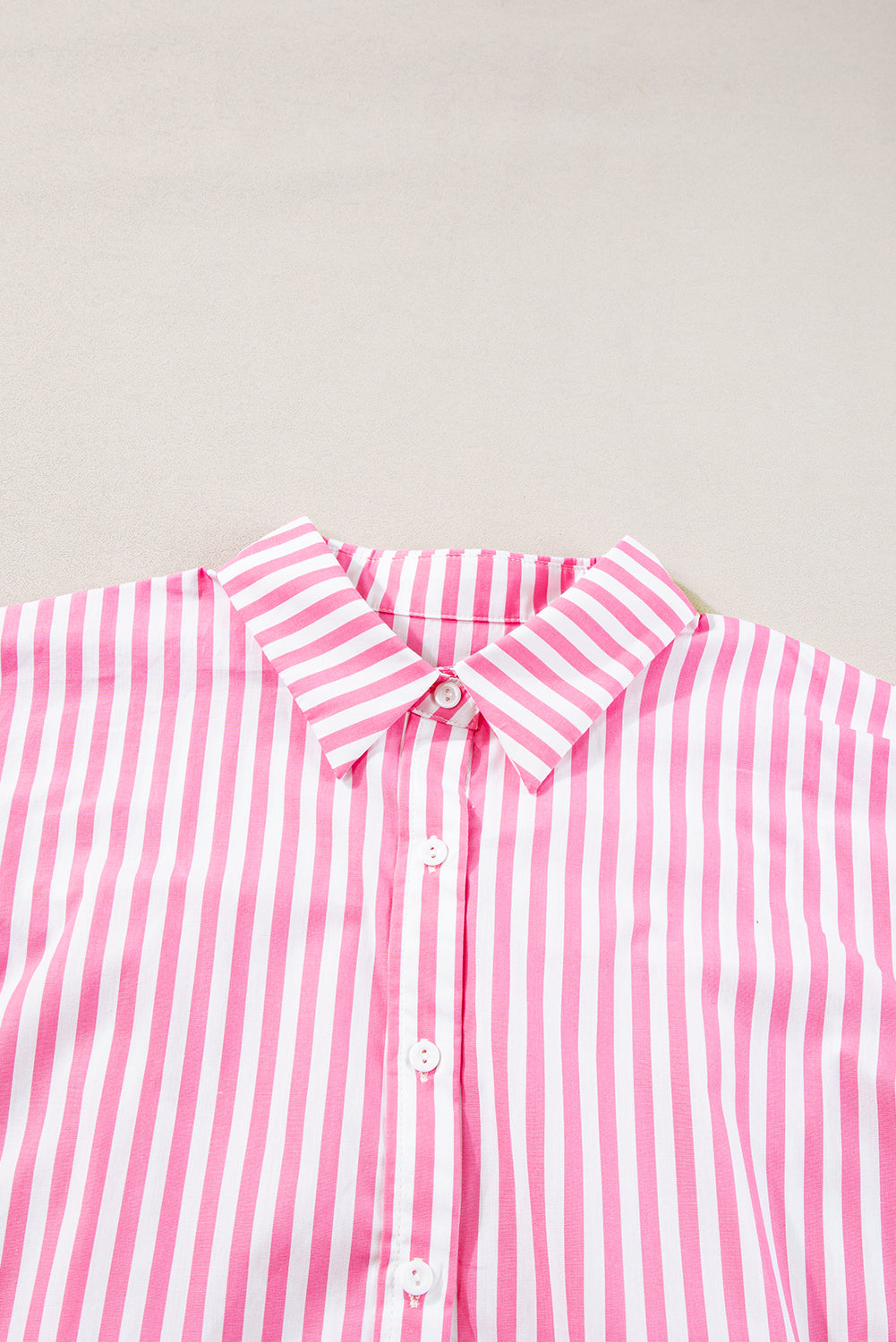 Stripes For Days Pink Dolman Sleeve Top