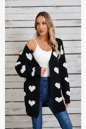 You're Worth Melting For Heart Cardigan (2 COLORS)