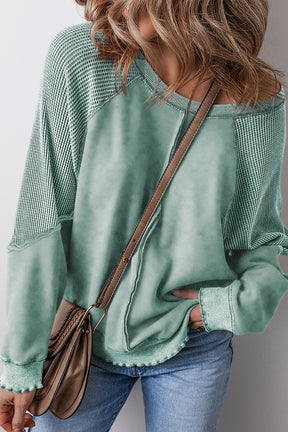 Secret Keeper Mineral Blue Sweatshirt Top