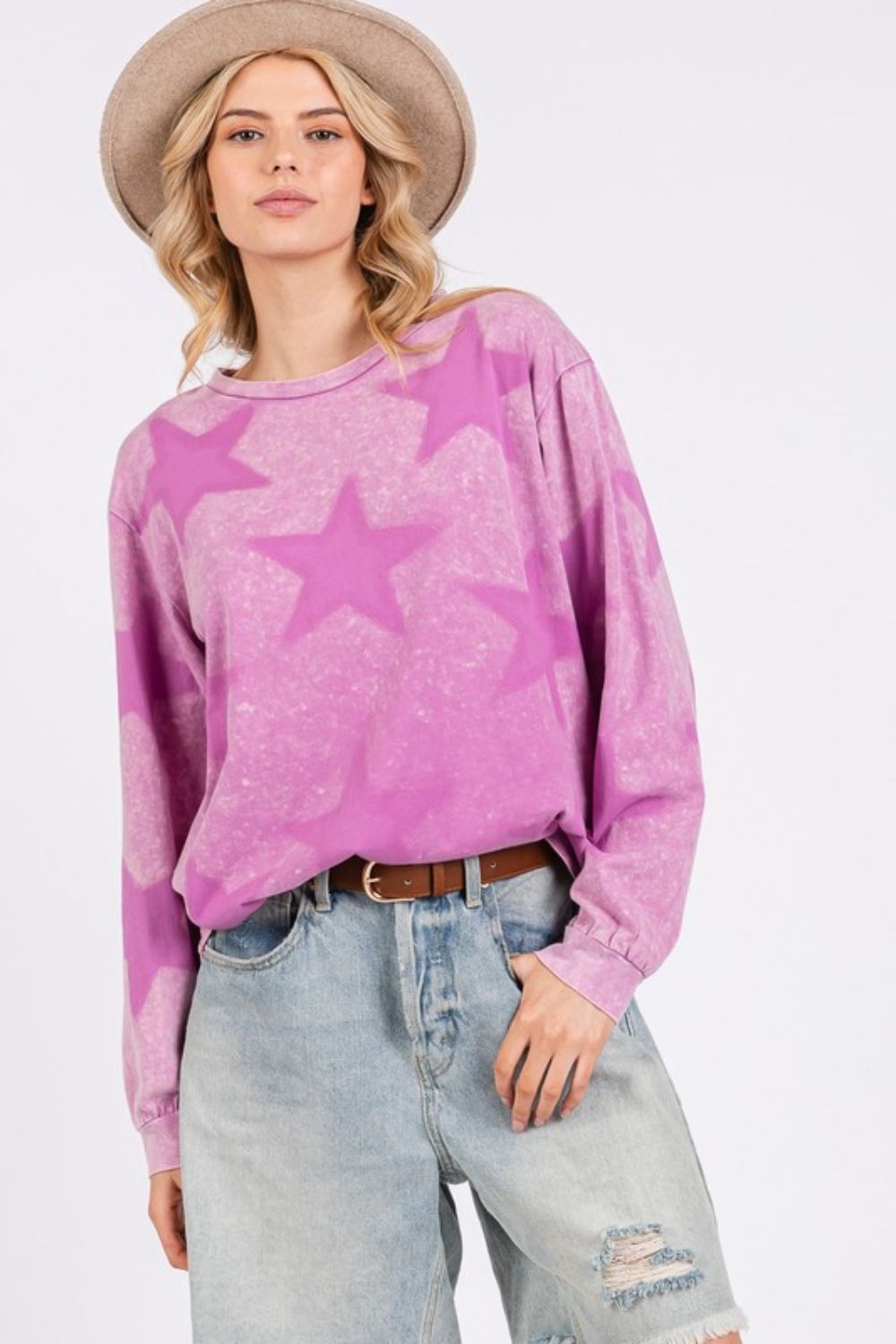 Looking For A Shooting Star Printed Top