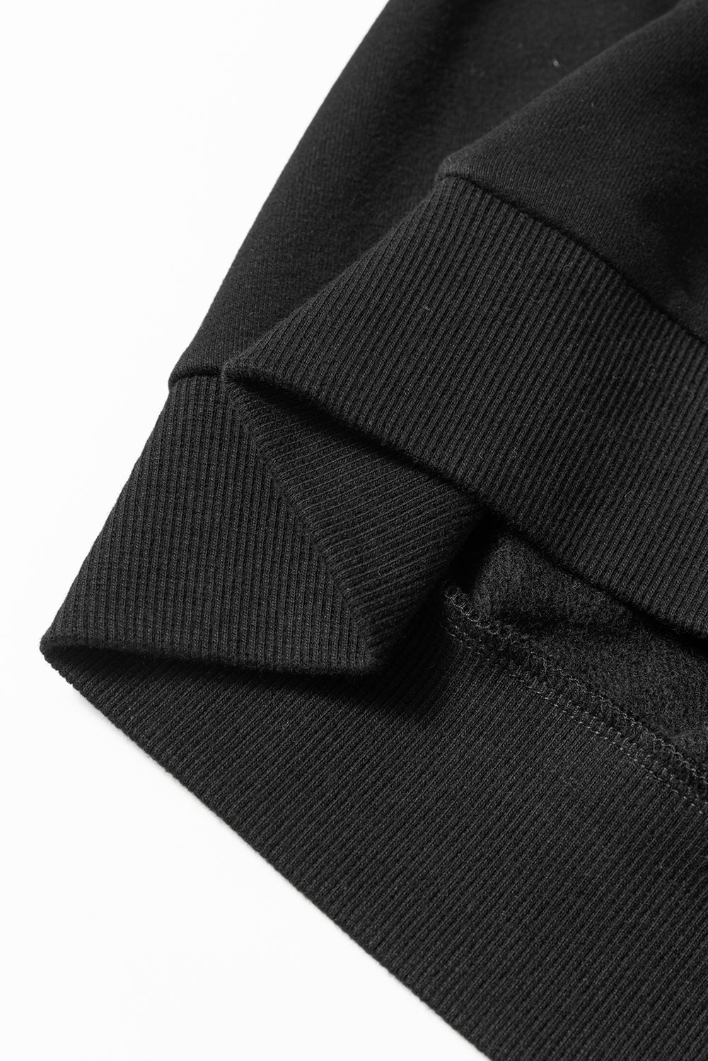 Match Made In Heaven Black Pullover and Short Set