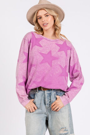 Looking For A Shooting Star Printed Top