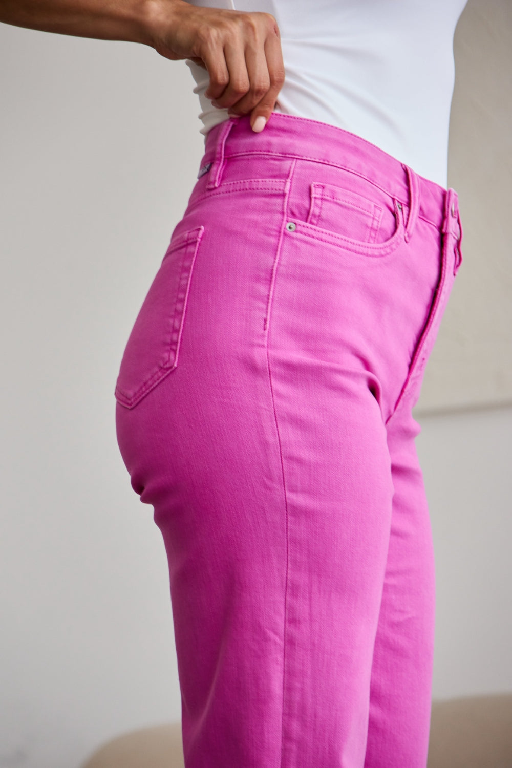 Elizabeth Pink Denim Jeans