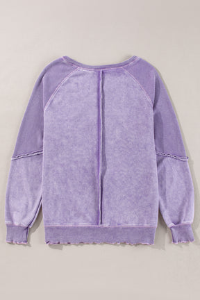 Secret Keeper Orchid Petal Sweatshirt Top