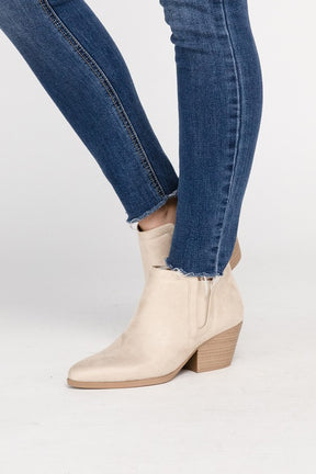 Strut In Style Suede Ankle Boots (2 Colors)