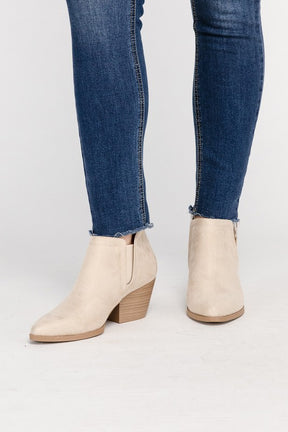 Strut In Style Suede Ankle Boots (2 Colors)