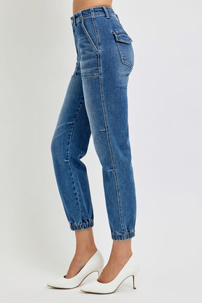 Audrey RISEN High Rise Ankle Jogger Jeans