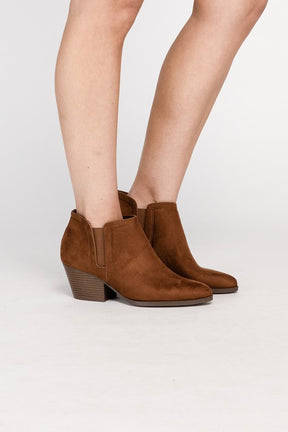 Strut In Style Suede Ankle Boots (2 Colors)