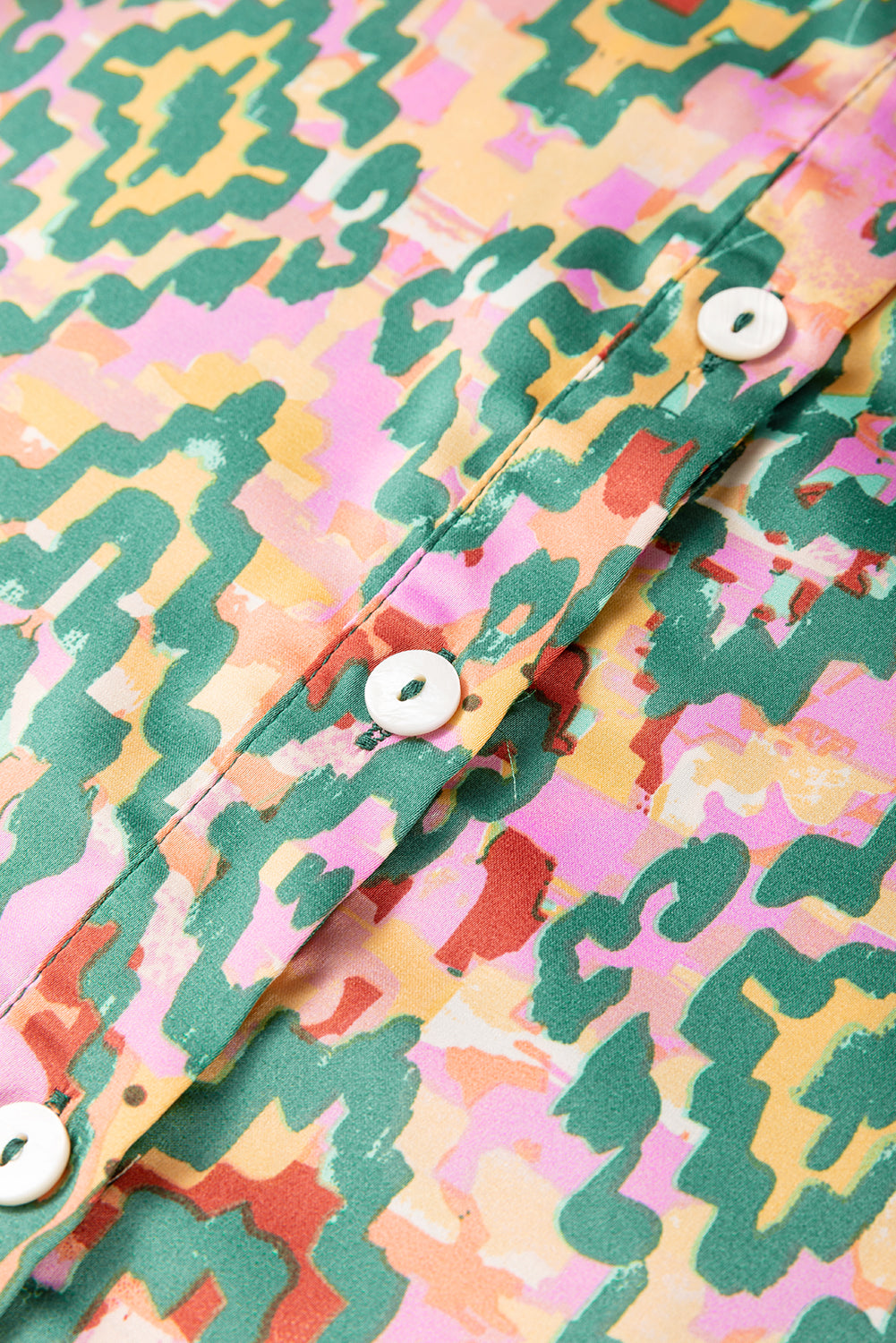 Go Big Go Bold Abstract Print Loose Top