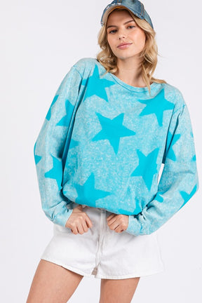 Looking For A Shooting Star Printed Top