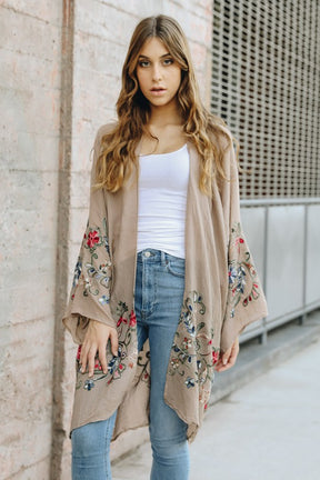 Floral Vibes Kimono Cardigan (7 Colors)