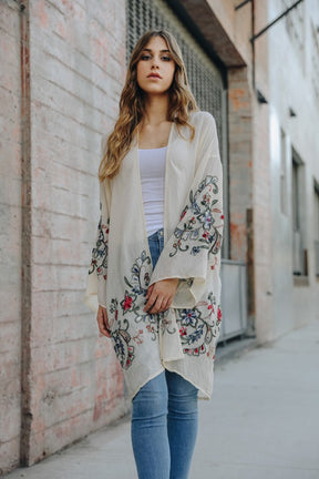 Floral Vibes Kimono Cardigan (7 Colors)