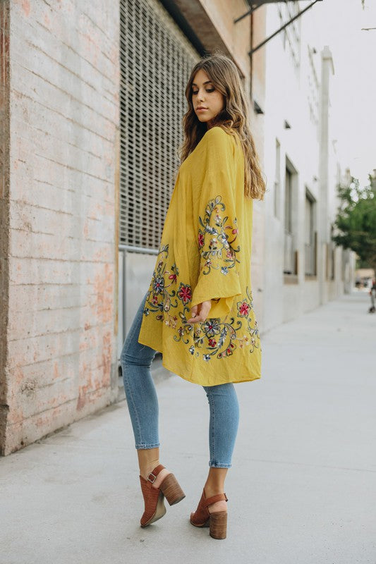 Floral Vibes Kimono Cardigan (7 Colors)