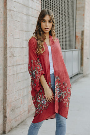 Floral Vibes Kimono Cardigan (7 Colors)