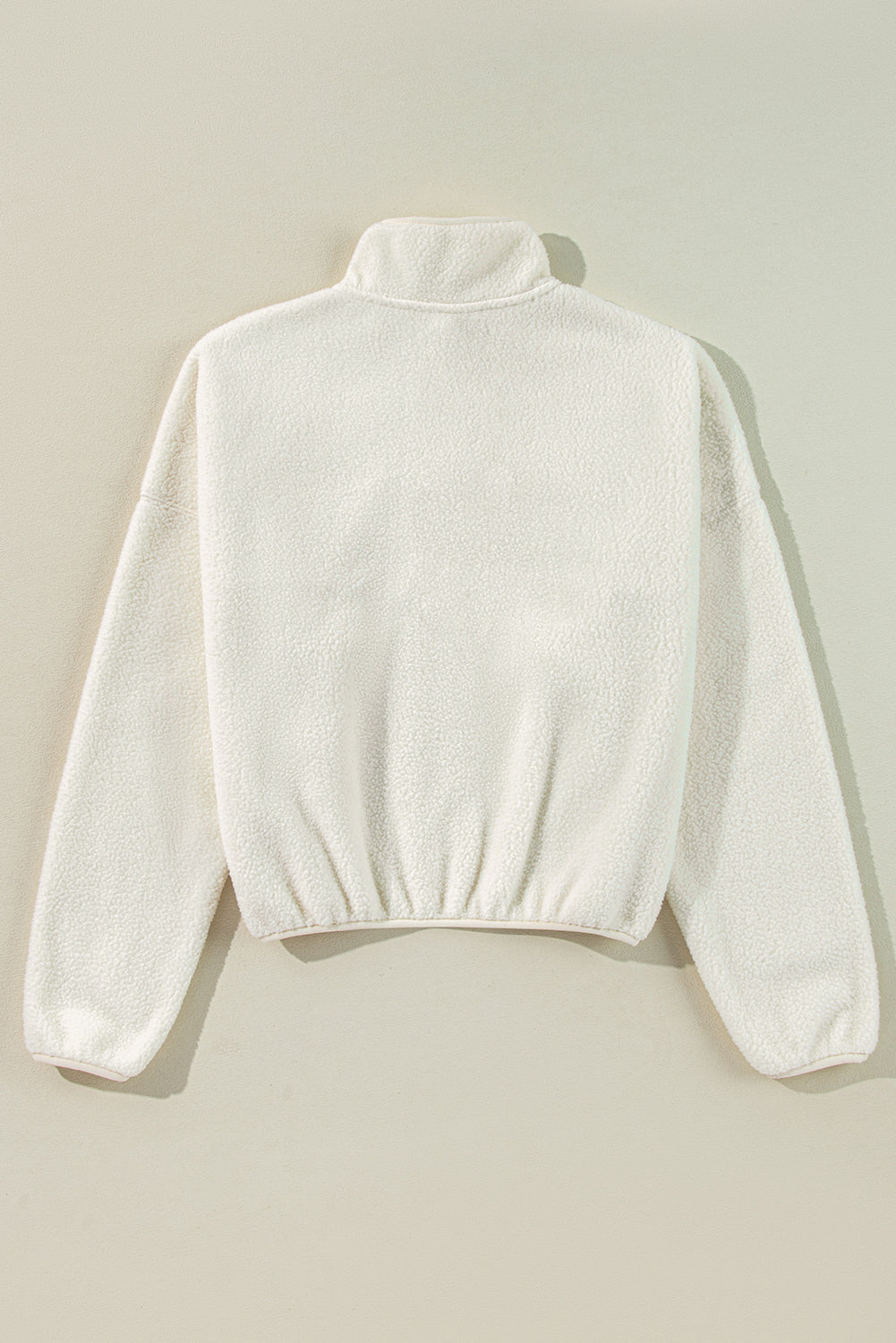 Warm Days Ahead White Sweatshirt Top