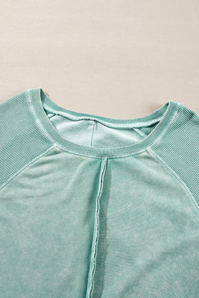 Secret Keeper Mineral Blue Sweatshirt Top