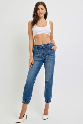 Audrey RISEN High Rise Ankle Jogger Jeans