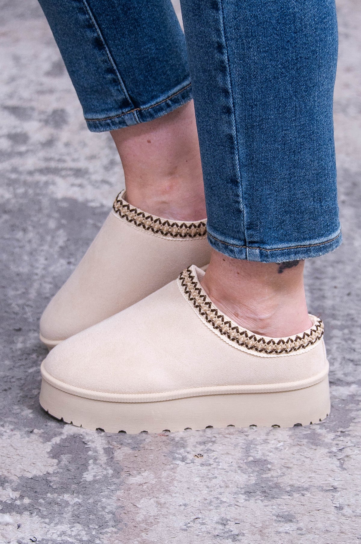 Stylish Comfort Beige Slip-On Clog - SHO2748BG