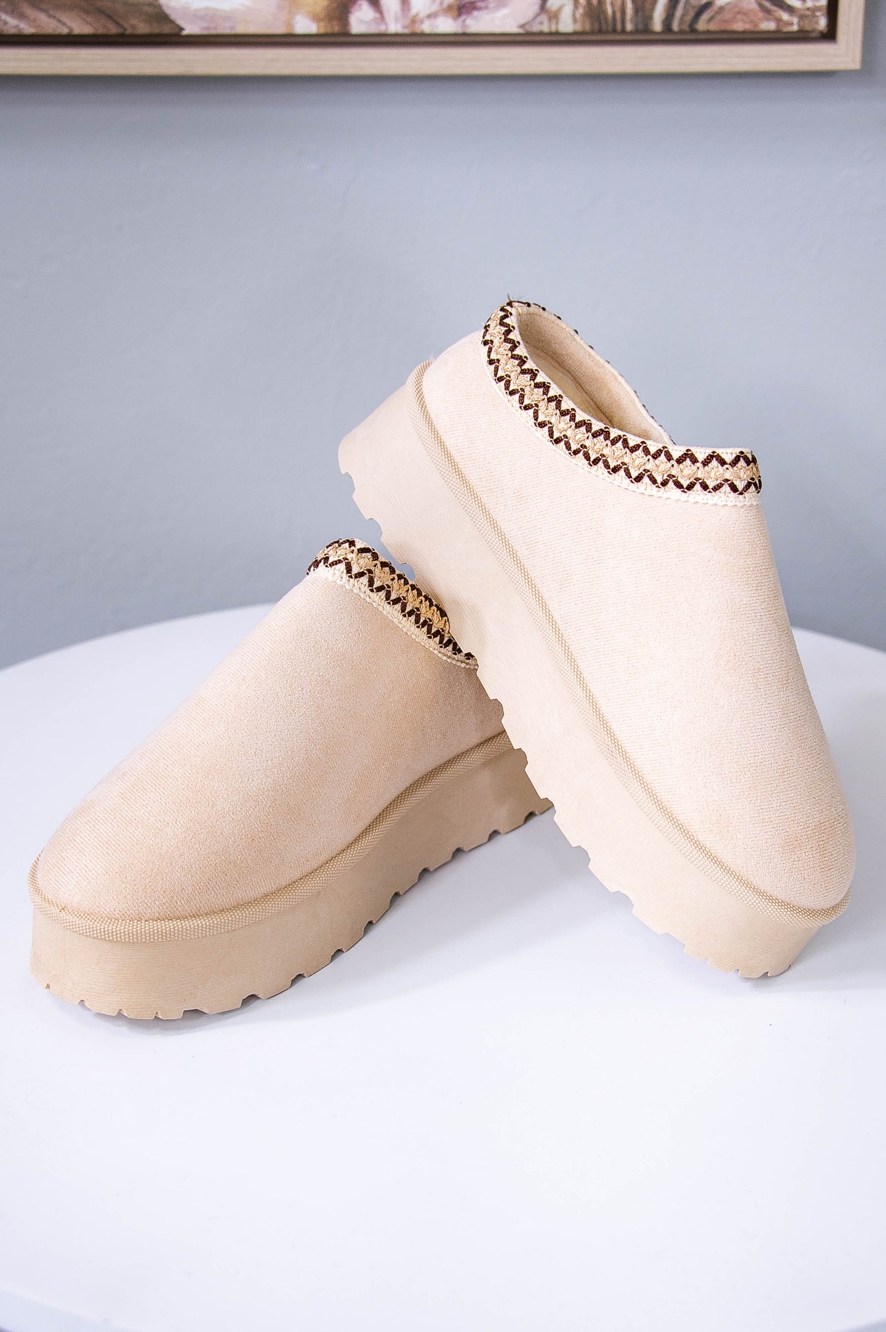 Stylish Comfort Beige Slip-On Clog - SHO2748BG