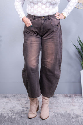 Willow Brown Denim Jeans - K1261BR