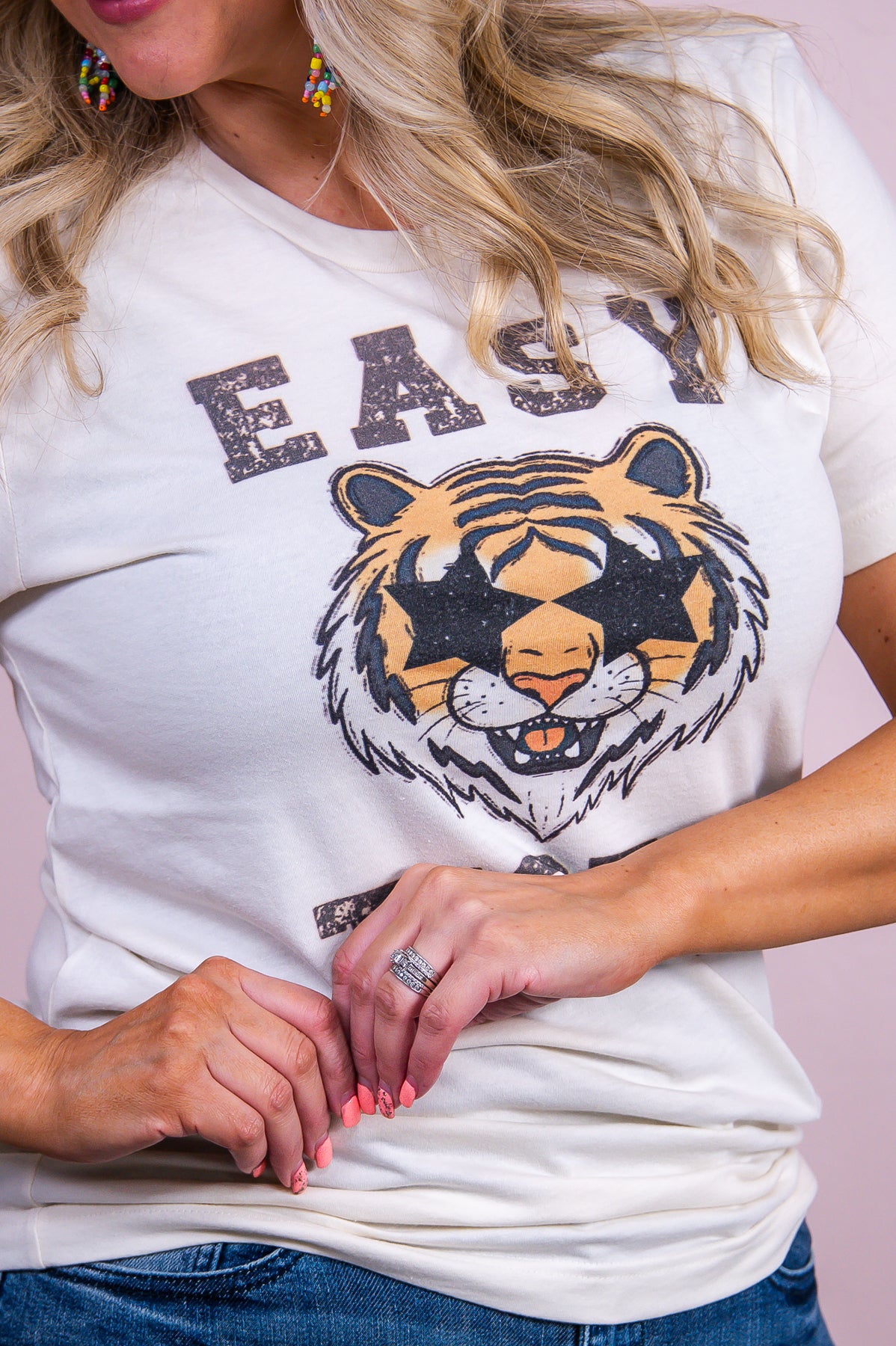 Easy Does It Natural Graphic Tee - A3475NA