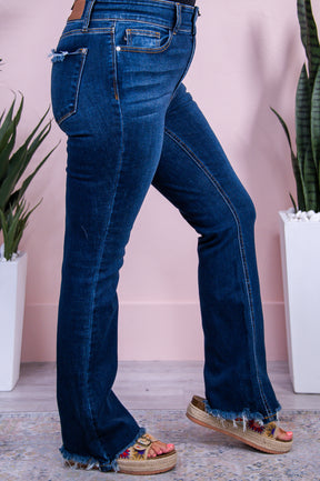 Serenity Dark Denim Jeans - K1194DDN