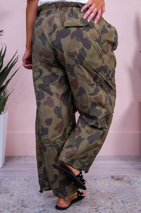 Ready For The Future Olive/Multi Color Camouflage Pants - PNT1660CA