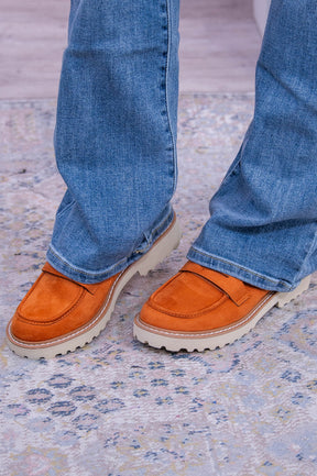 Beyond Precious Whiskey Solid Suede Slip On Mule - SHO2721WH