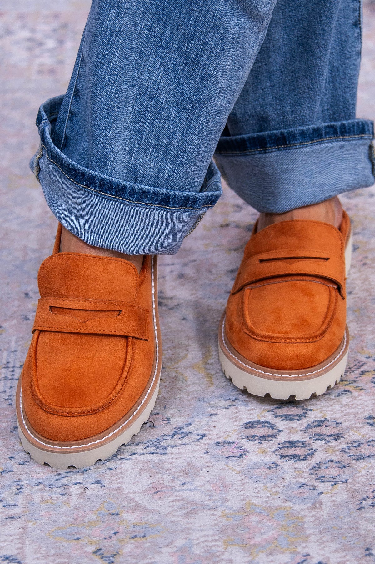 Beyond Precious Whiskey Solid Suede Slip On Mule - SHO2721WH