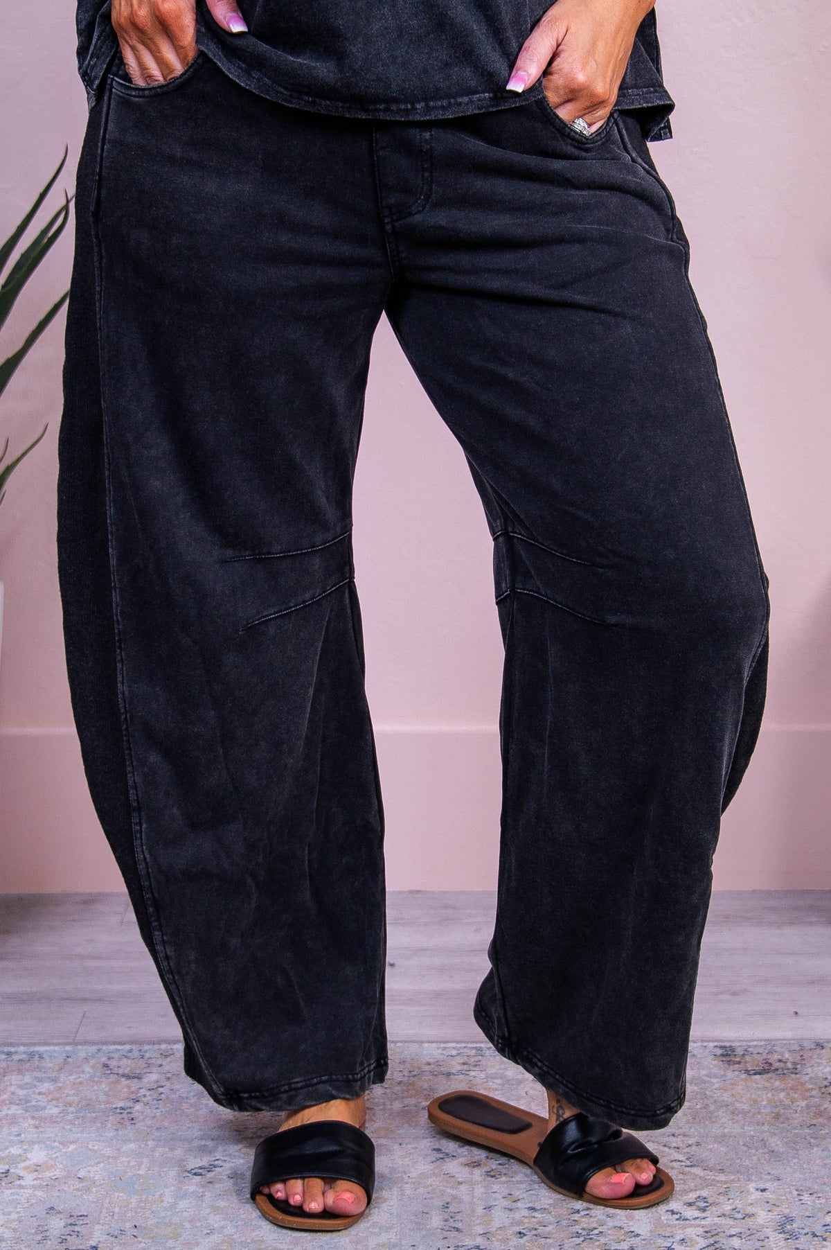 Chic Example Black Pants - PNT1679BK