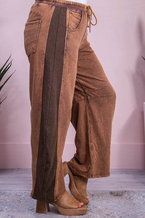 Chic Example Brown Pants - PNT1678BR