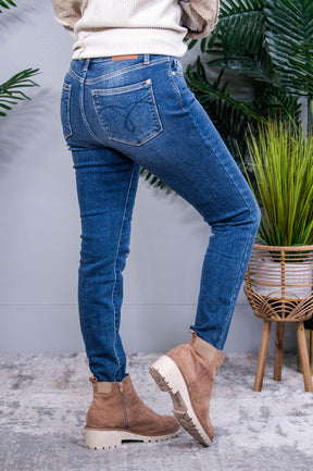 Briana Dark Denim Jean - K1287DN