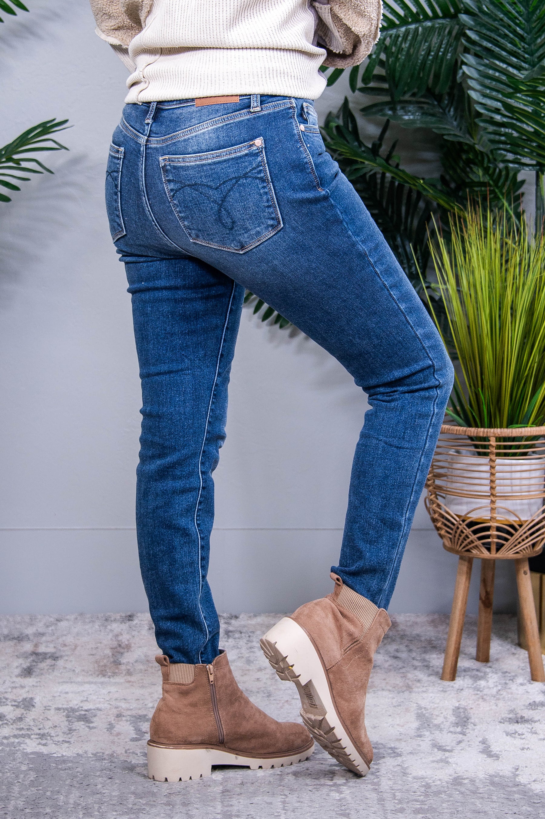 Briana Dark Denim Jean