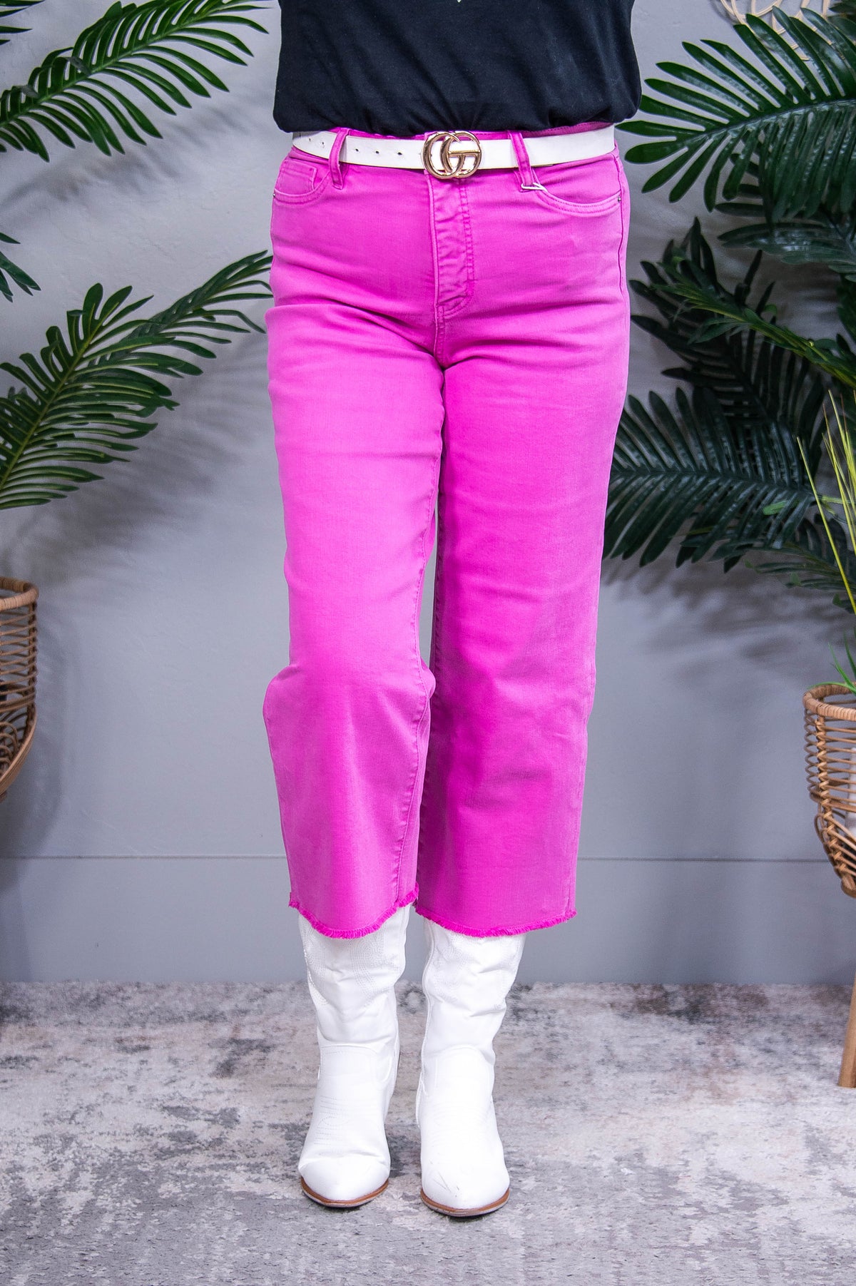 Elizabeth Pink Denim Jeans