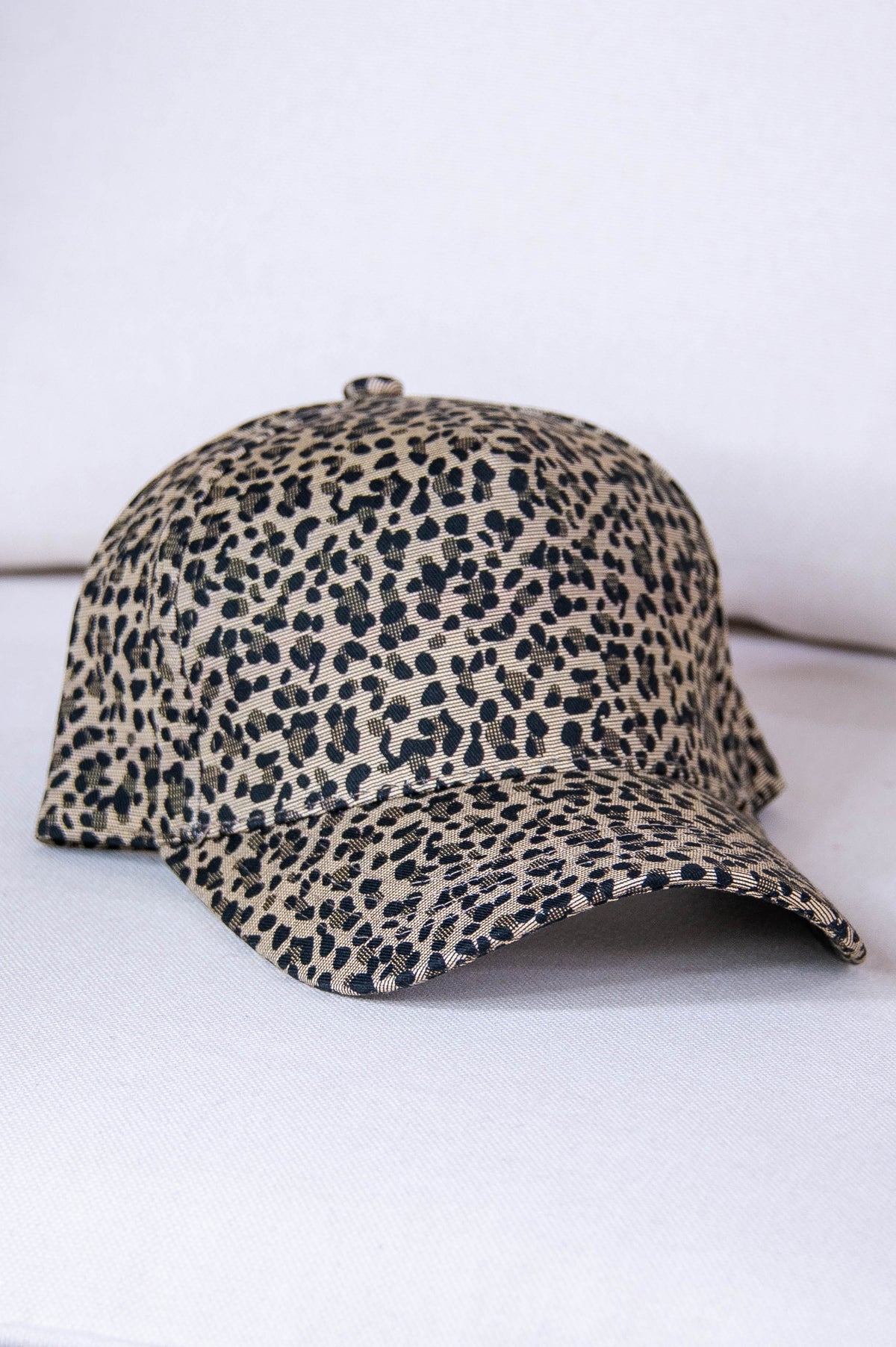 Beige Printed Baseball Hat - HAT1518BG