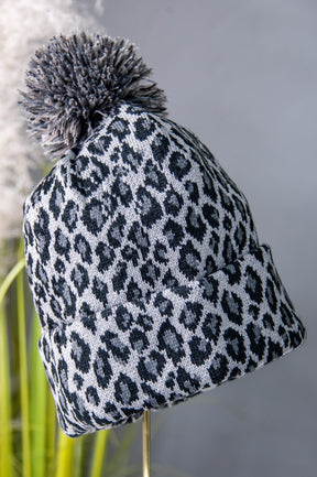 Printed Pom Pom Beanies - HAT1515