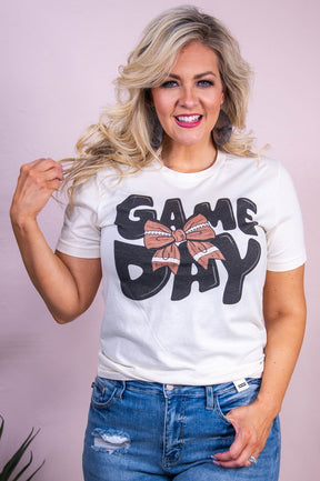 Game Day Natural Graphic Tee - A3534NA