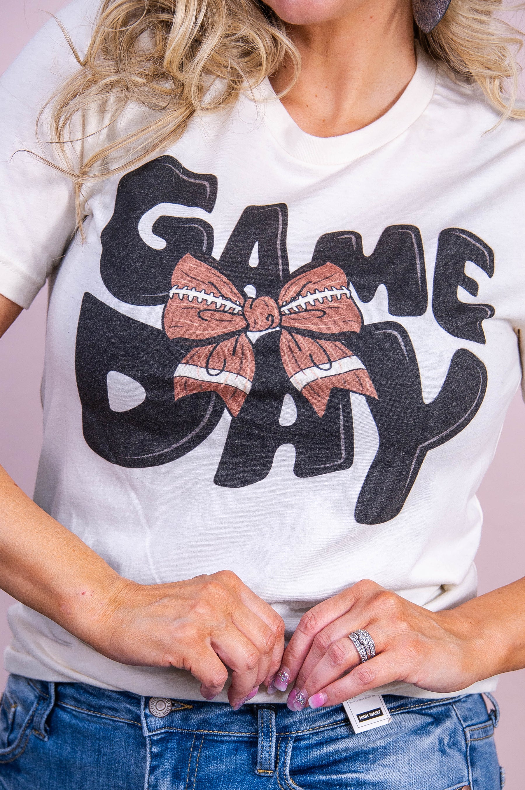 Game Day Natural Graphic Tee - A3534NA