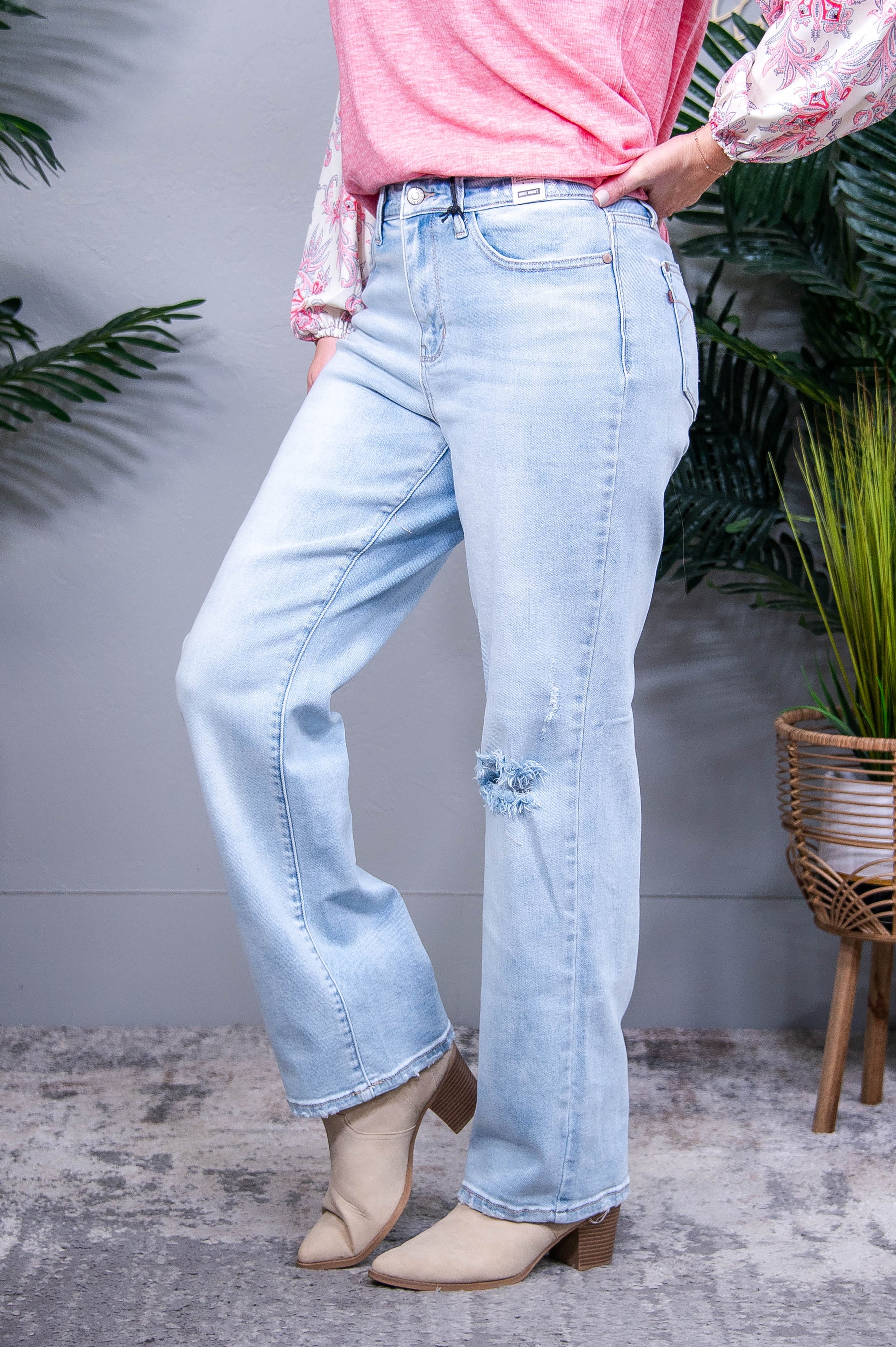 Parker High Rise 90's Straight Jeans