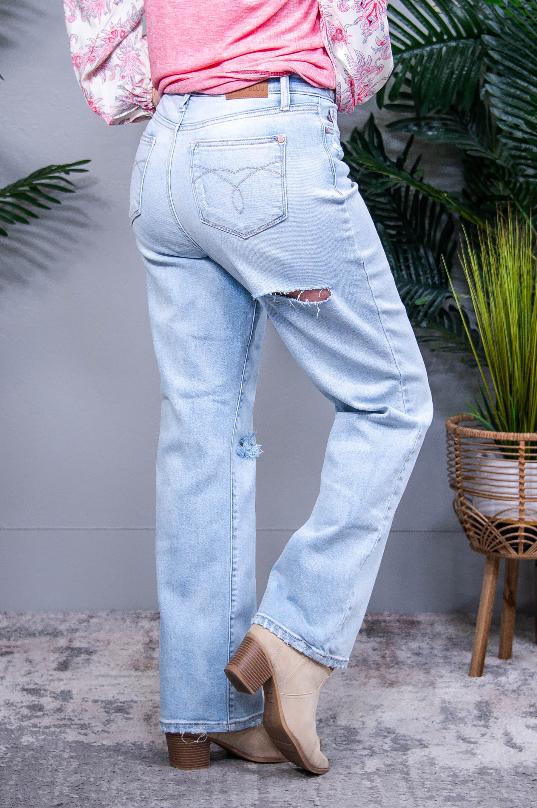 Parker High Rise 90's Straight Jeans