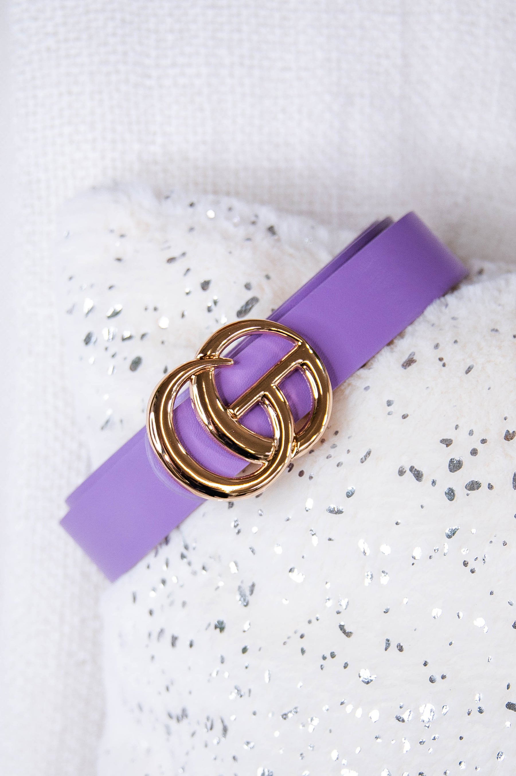 Lavender/Gold Belt(Regular) - BLT1323LV