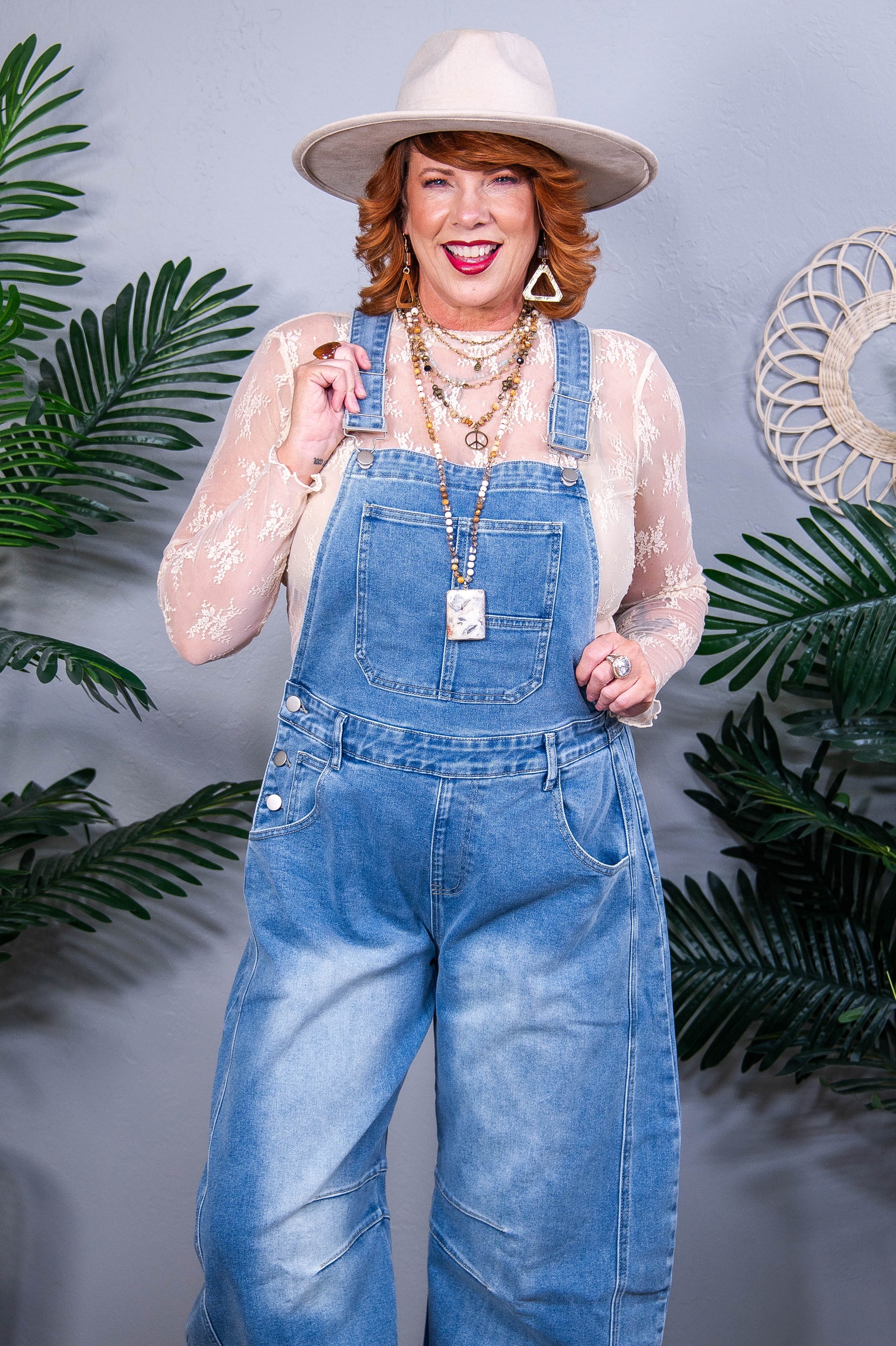 Always Your Number One Medium Denim Overalls - RMP844DN