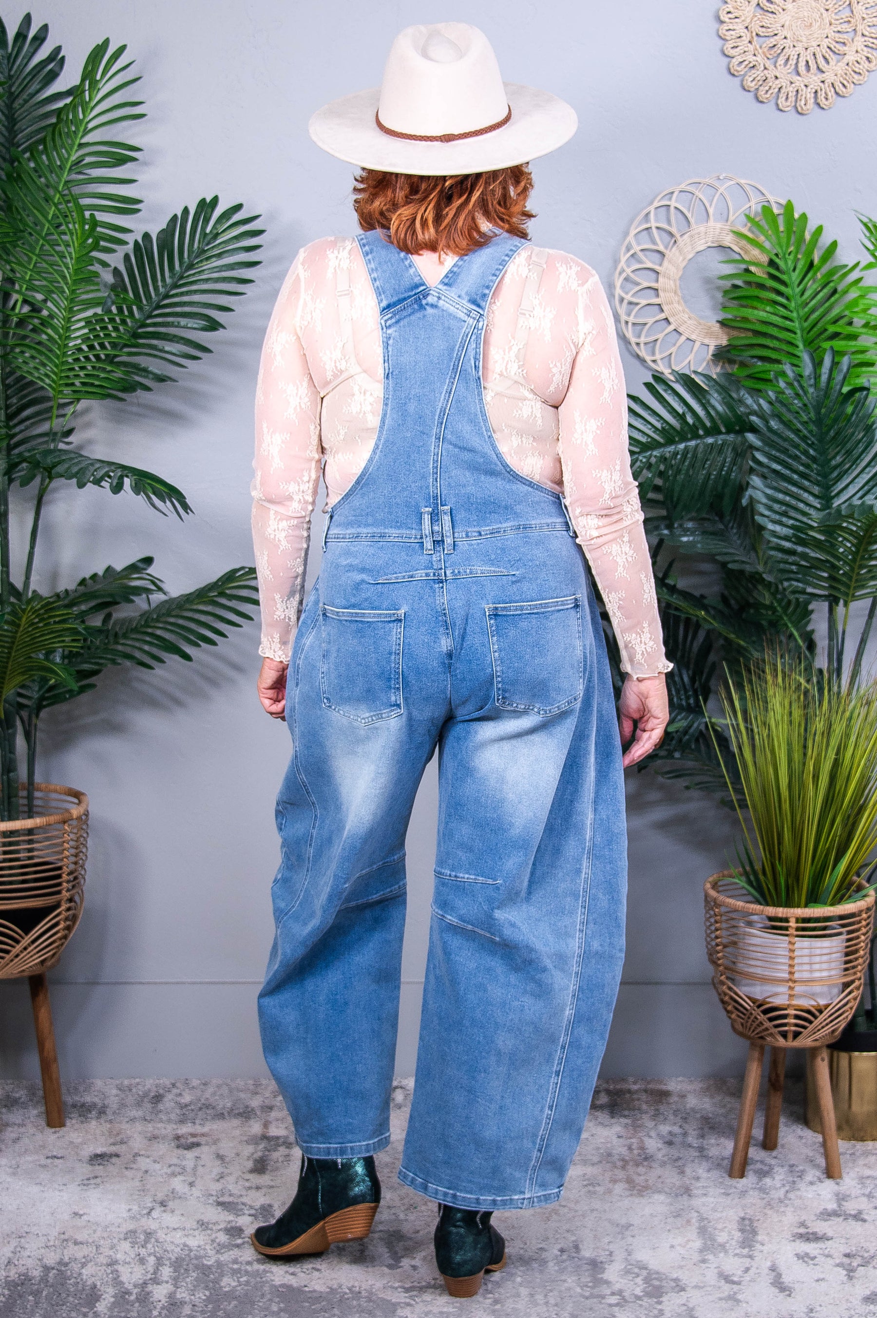 Always Your Number One Medium Denim Overalls - RMP844DN