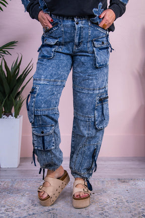 Dorothy Denim Cargo Jeans - K1217DN