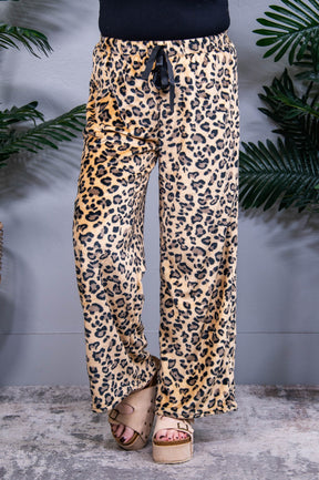 Wild Side Wide Leg Plush Pants