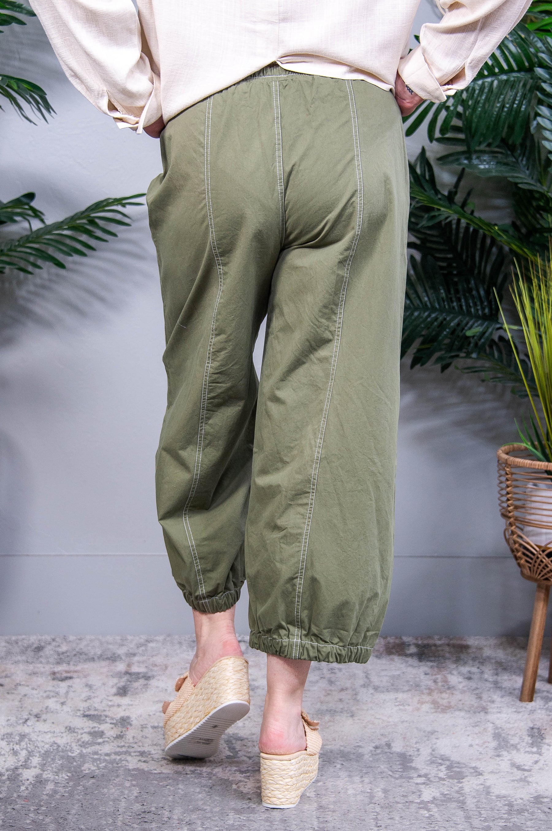 Time Traveler Olive Pants - PNT1769OL