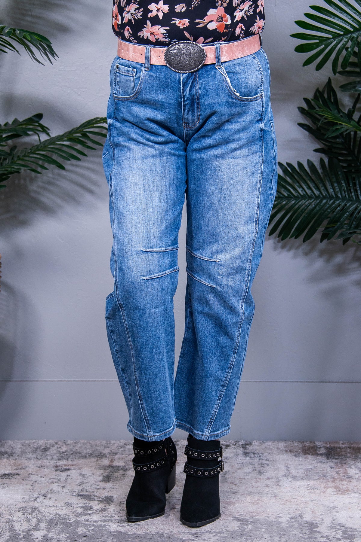 Tabitha Barrel Denim Jeans