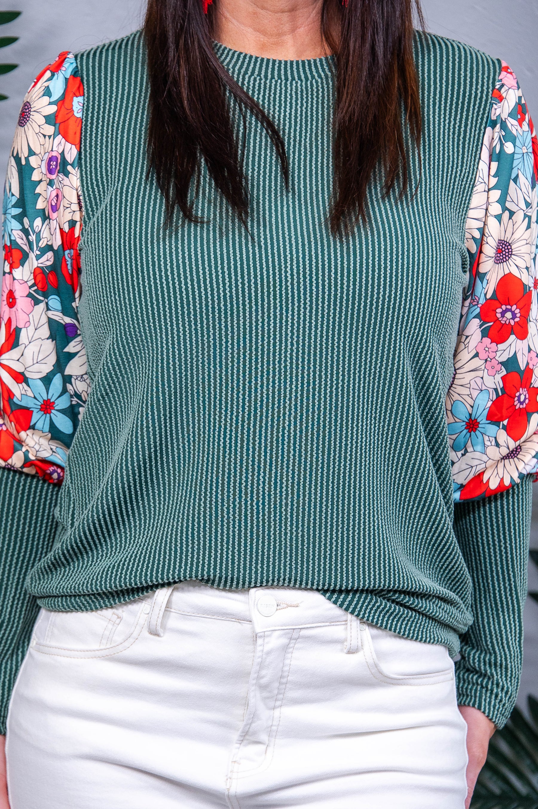 Better Than Usual Floral Detail Top